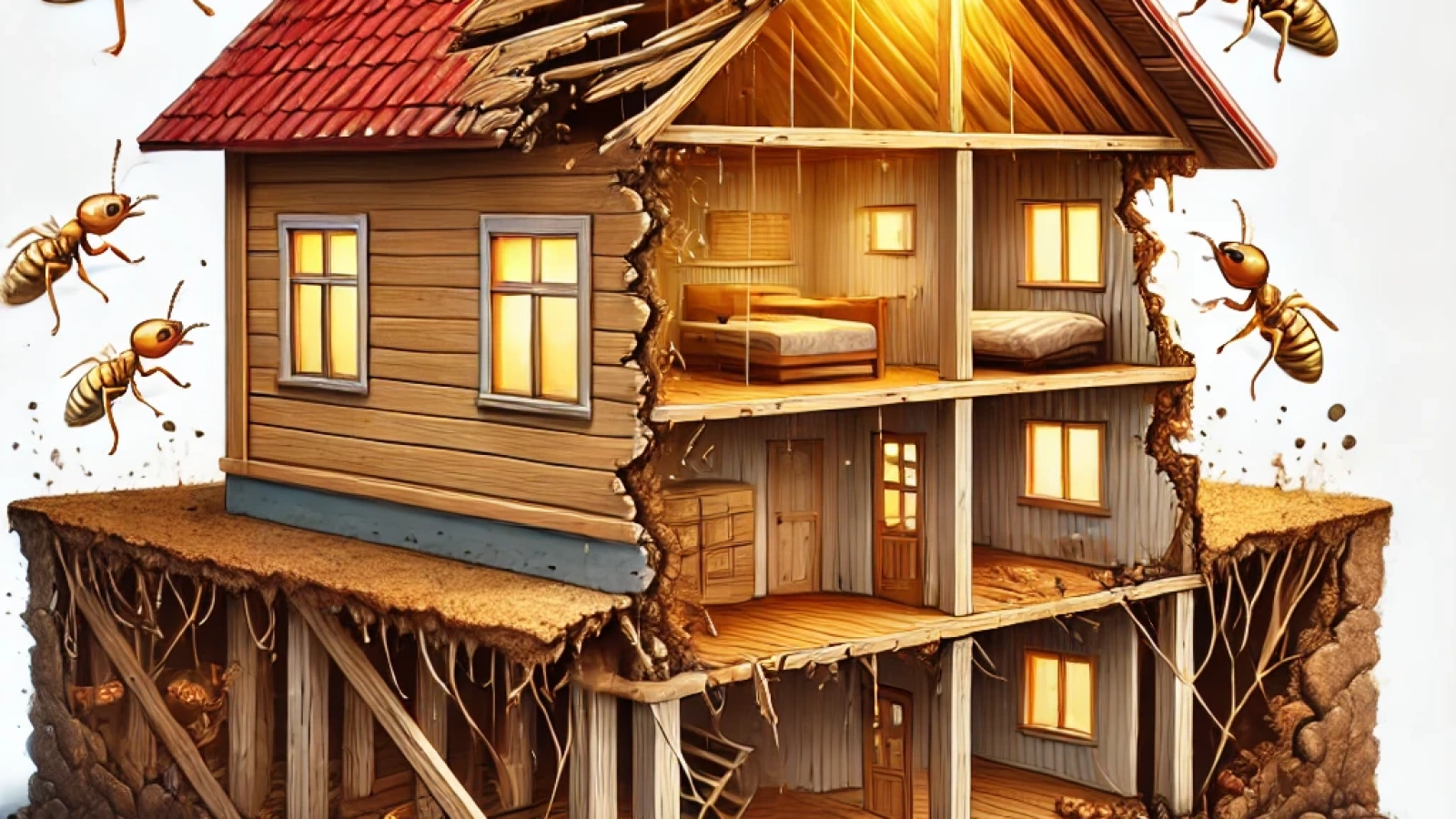 rayap ngerusak rumah