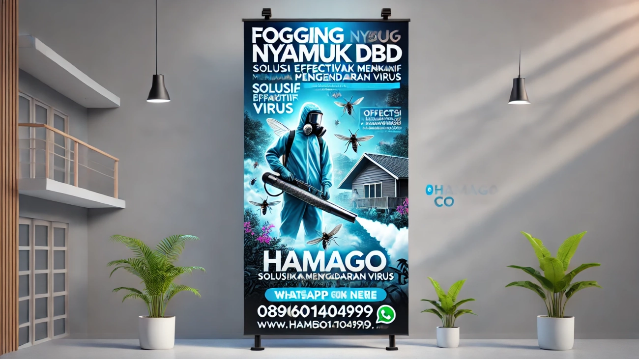 DALL·E 2025-03-24 22.47.59 - A professional banner design for 'Fogging Nyamuk DBD_ Solusi Efektif Mengendalikan Penyebaran Virus