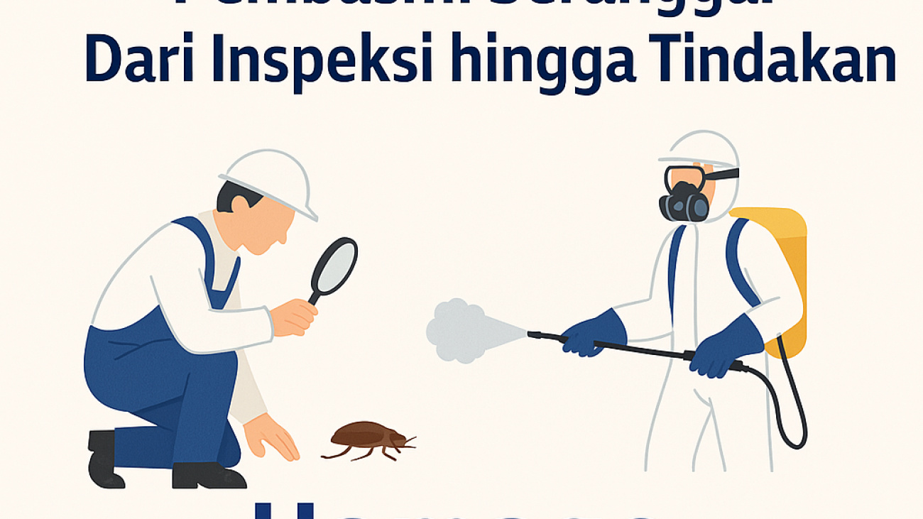 Proses Kerja Jasa Pembasmi Serangga